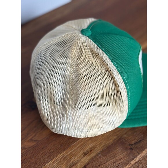 Vintage Gene Autry Roping Club Snapback Cap Hat Trucker Green Western Cowboy - Picture 6 of 8